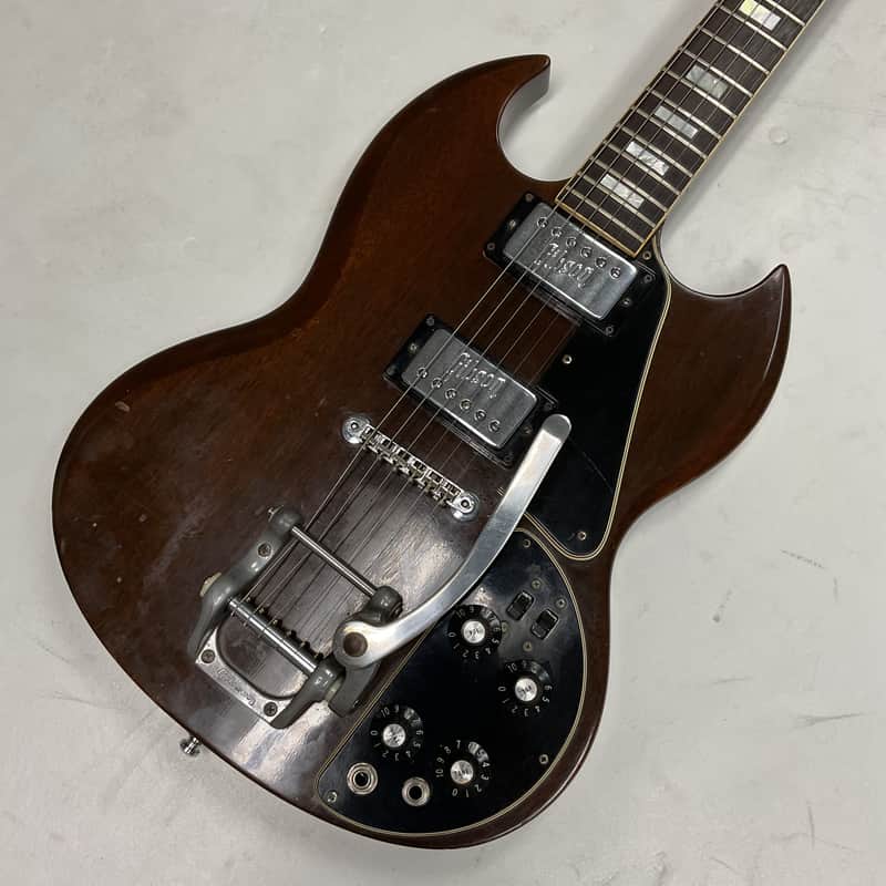 Gibson SG Deluxe Stereo 1971 - 1972 - Walnut | Reverb