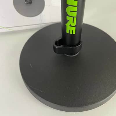 Shure by Gator SH-DESKTOP1 Round Base Desktop Microphone Stand, Black image 2