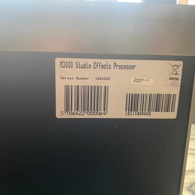 TC Electronic M3000 Reverb Processor and Multi Effect Unit 2010s - Silver image 5