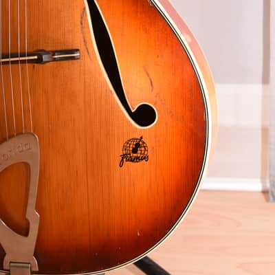 Framus Florida 5/61 – 1960 German Vintage Archtop Guitar Gitarre / real relic image 4
