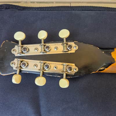Vintage 1960 Danelectro DC-1 Standard Shorthorn Electric Guitar w/ Fender Gig Bag! image 12
