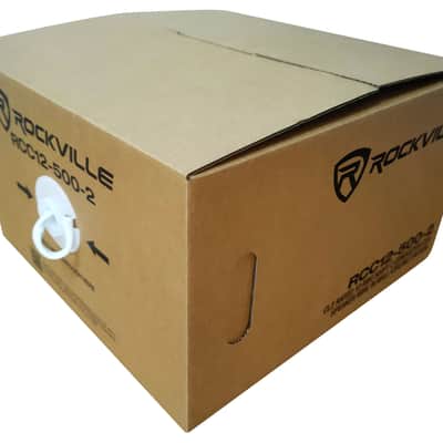 Rockville RCC12-500-2 CL2 Rated 12 AWG 500' CCA Speaker Wire In Wall Ceiling 70V image 3
