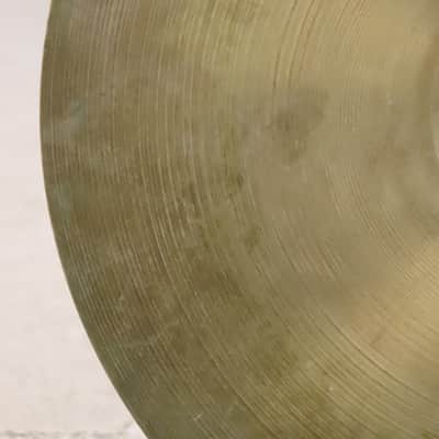 Zilco 18" Thin Crash Cymbal Vintage 1970's 1,312g's image 12