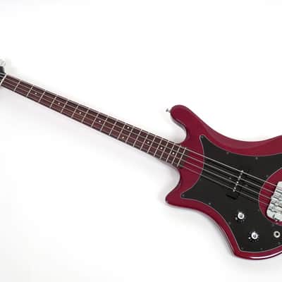 1980 Guild B-301 Bass Left Handed - Cherry Finish - Original Case - Rare Lefty! image 13