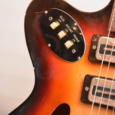 Hüttl Archtop – 1960s German Vintage Sharkfin Jazz Guitar / Gitarre image 7