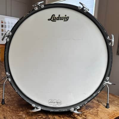 Exc 60’s Green Sparkle Ludwig No. 920 Classic 14x20" Bass Drum with Keystone Badge image 17
