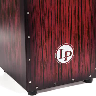 LP Aspire Accents Wire Cajon Dark Wood Streak LPA1332-DWS image 2