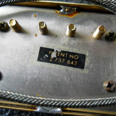 1960's Gibson T-Top Patent Number Sticker Pickup Set image 4