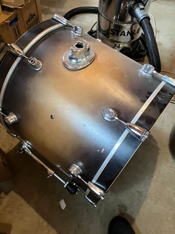 PDP by DW FS Birch 18x22 Bass Drum  SATIN CHARCOAL BURST image 1