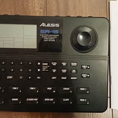 Alesis SR-16 Drum Machine 2010s - Black