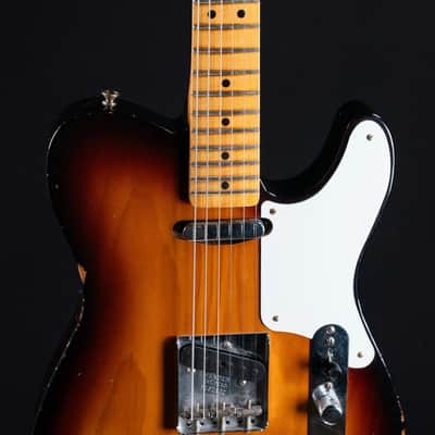 Immagine 2023 Fender Custom Shop Double Esquire Relic - Two-Tone Sunburst | Preowned - 3