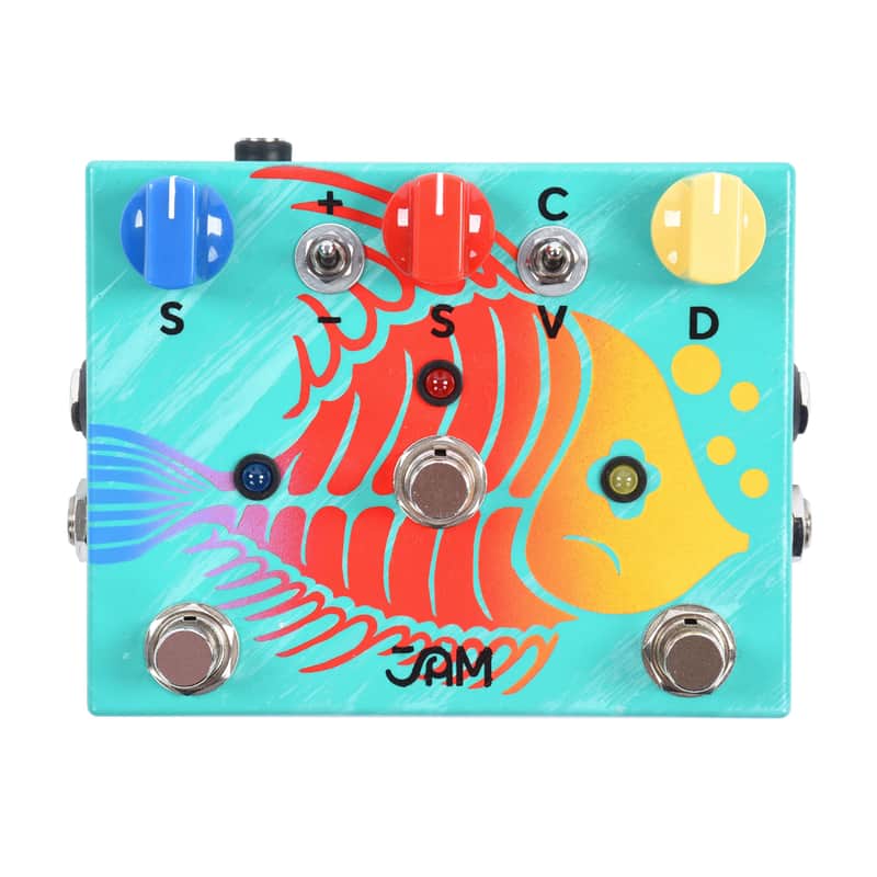JAM Pedals Ripply Fall RetroVibe Chorus/Vibrato/Phaser Pedal image 1