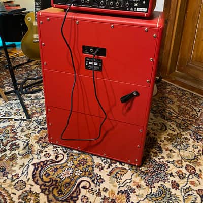 Blackstar St. James TL50 6L6 Toby Lee Signature 2-Channel 50-Watt 2x12" Guitar Amp Half Stack 2023 - Present Red image 4