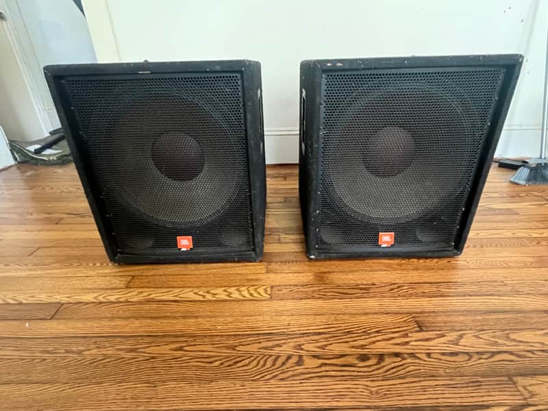 JBL JRX118S 18" Passive Subwoofer Speaker 2010s - Black image 1