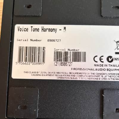 TC Helicon Harmony M with Original Power Supply  in Excellent Condition image 9