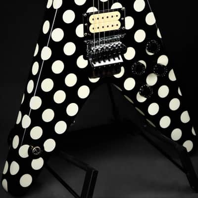 Jackson Limited Edition Randy Rhoads Polka Dot Flying V #23/150  1998 image 5
