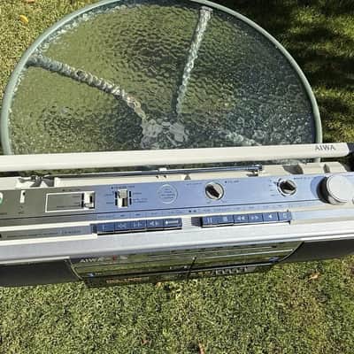 AIWA CS-WX500 Rare Vintage Mint Collectible Boombox Getto blaster Warranty image 8