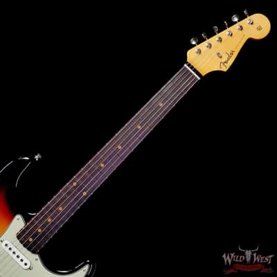 Fender Custom Shop Vintage Custom '59 1959 Hardtail Stratocaster  Time Capsule Package TCP Chocolate 3-Color Sunburst 6.90 lbs image 4