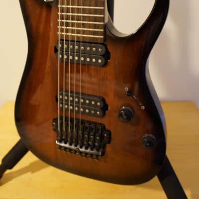 Ibanez LACS RGA8 2012 Bubinga/Dark Burst image 2
