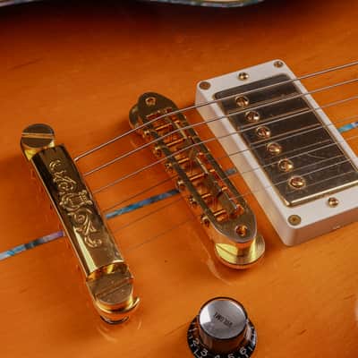 Yamaha SG1000 1981 Japan Tobacco Sunburst Ebony Board Gibson Burstbucker 2 image 5
