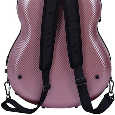 Crossrock Deluxe Classical Guitar Hard Case, Poly Carbon Flight Box, Safe Home of Guitar in Ros Gold image 2