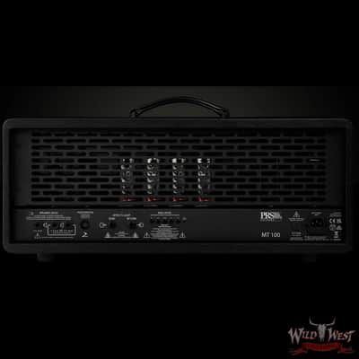 PRS MT 100 Mark Tremonti Signature 3-Channel 100-Watt Guitar Amp Head 2023 - Present - Black image 2