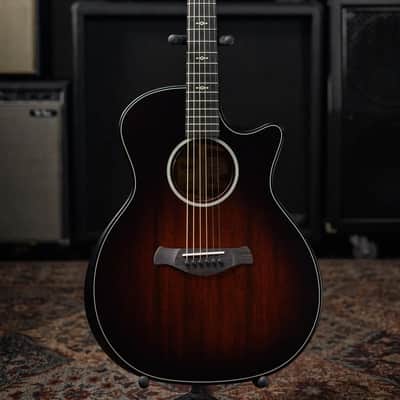 Taylor Next Generation Builder's Edition 324ce Grand Auditorium Acoustic/Electric Guitar - Kona Burst with Hardshell Case image 3
