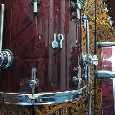 Sonor SQ2 Series Jazz Bop Shell Pack – Maple Shells in ‘Red Wine Dunes’ – Ex Rob Brian image 12
