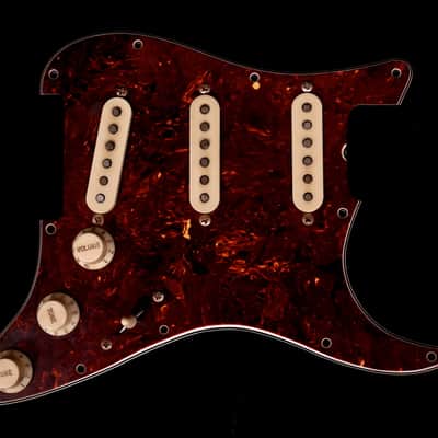 Stratocaster / Strat  Loaded Guard / Loaded Pickguard 1960-1961-1962 Tortoise Guard - Brownish - Aged - Relic image 1