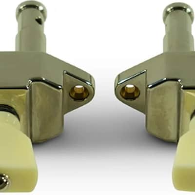 Kluson Vintage Diecast Series Bass Or Banjo Tuning Machines - 2 Per Side Nickel