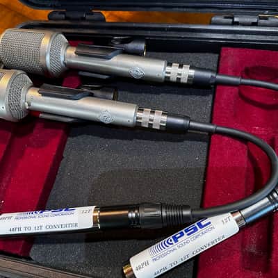Neumann KM76 Microphone Pair - Sound Amazing - Multi-Pattern KM84 - Amazing!!! image 4