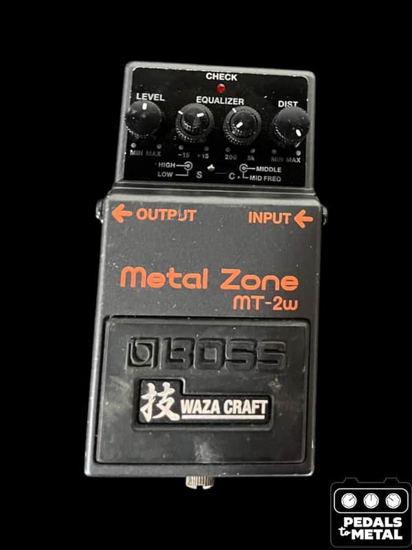Boss MT-2W Metal Zone Waza Craft 2018 - Present - Black - X17890 image 1