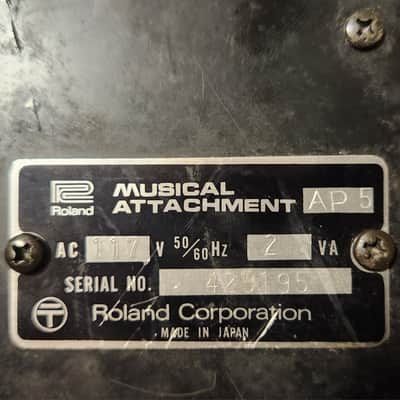 Vintage Roland AP-5 Phase Five Pedal 1970s Japan image 10