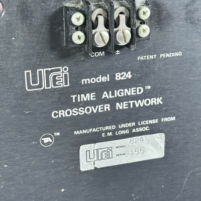 Urei Model 824 Time Aligned Crossover Network (Single) image 8