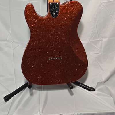 Fender FSR Classic Series '72 Telecaster Deluxe 2012 - Tangerine Flake/Sparkle image 8