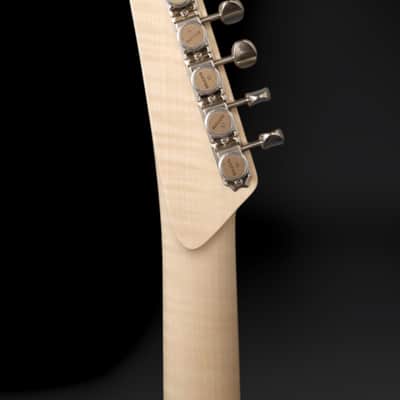 Tao Guitars Sutorato “U-A-M” - Lincoln Green (black filled pores) w/ ABM 2-Point Trem. NEW (Authorized Dealer) *VIDEO ADDED* image 15