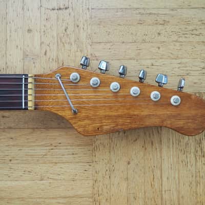 VIDEO! Kawai "Mosrite-style" guitar ~1969 made in Japan - pro setup, player ready image 6