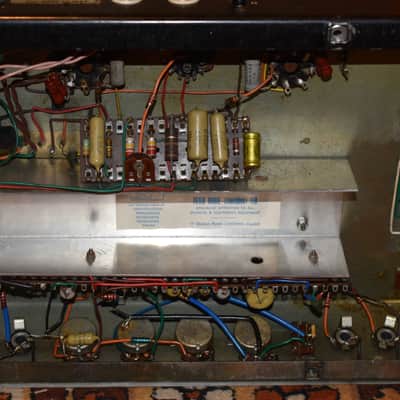 Vintage 1966 Vox UL4120 JMI Bass Guitar Amplifier Head w/ Flightcase SERVICED image 10