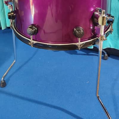 18x16 DW Precollectors maple floor tom Keller shell image 5