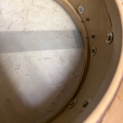 Slingerland Artist 10 lug snare drum 1960’s - Blue sparkle image 9