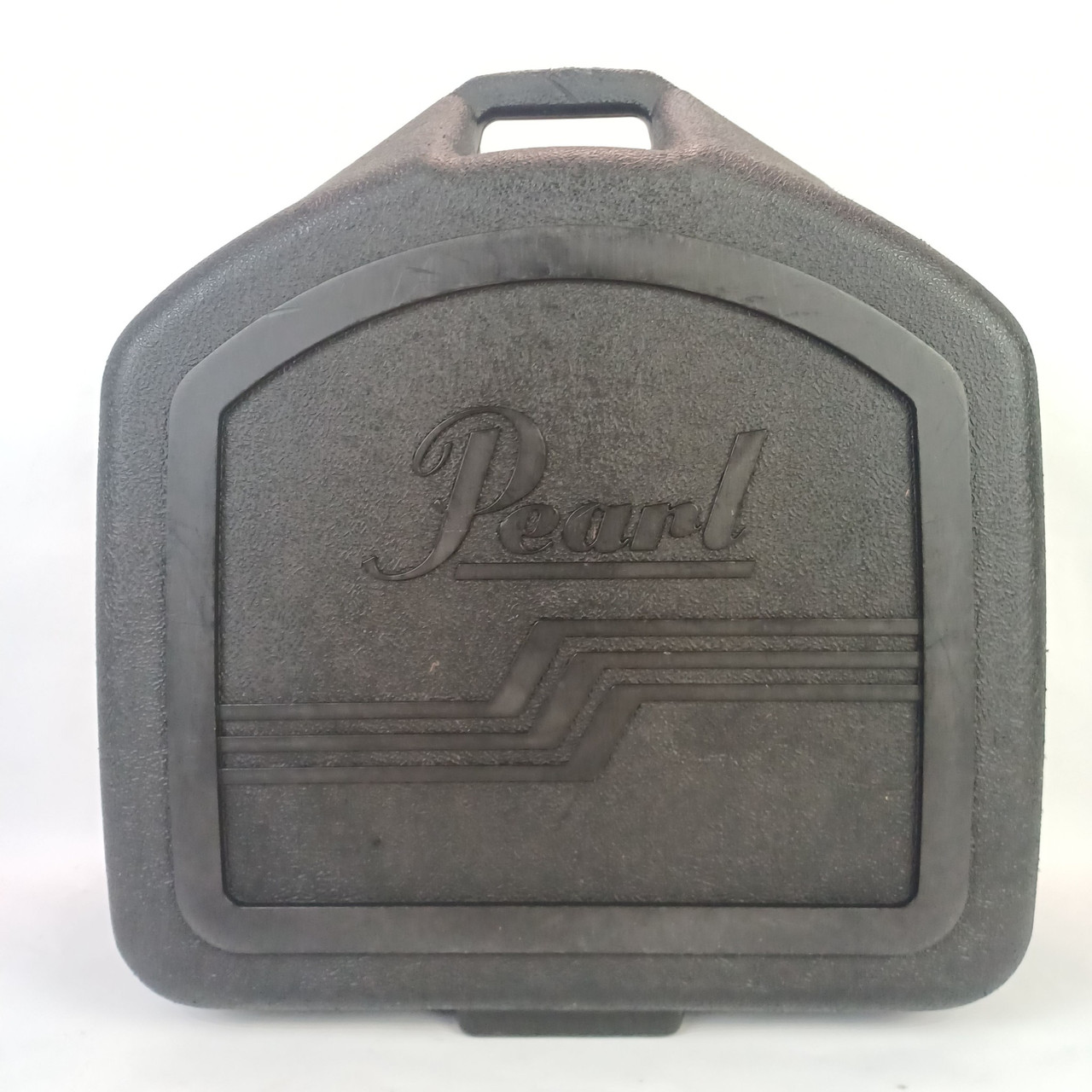 Pearl 5.5 x 14" Hard Shell Clamshell/UFO Molded Case Stick/Stand Section Vintage — main photograph