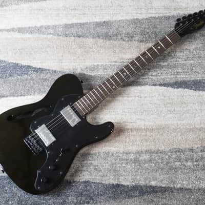 2018 Fender MIJ Telecaster Thinline “BiSH” Limited Edition Black Japan Excellent Condition w/ BiSH Pick Set image 2