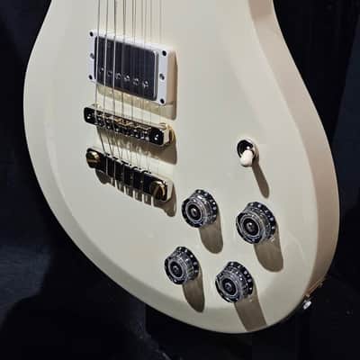 PRS S2 McCarty 594 Thinline Standard Electric Guitar - Antique White 2025 image 7