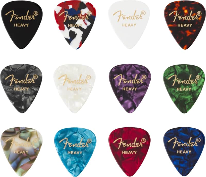 Fender 351 Shape, Celluloid Medley, Heavy (12) image 1