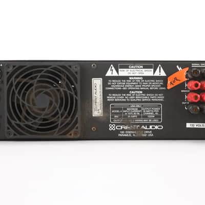Crest Audio 8001 Professional Stereo Power Amplifier #47927 image 9