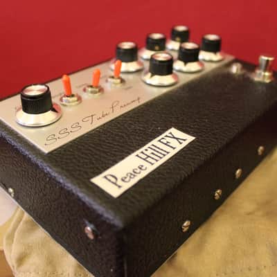 Peace Hill FX  SSS Tube Preamp Dumble style with Black Tolex & Silver Panel image 7
