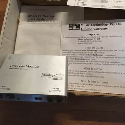 All Original 1990s Timecode machine  by Opcode systems, Made USA image 2