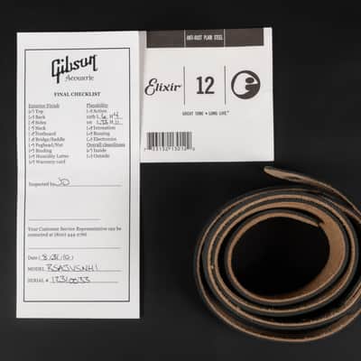 2010 Gibson AJ Advanced Jumbo - Vintage Sunburst | USA Montana Slope Shoulder Dreadnought Rosewood Body 648mm Scale B Band Pickup | CoA OHSC image 19