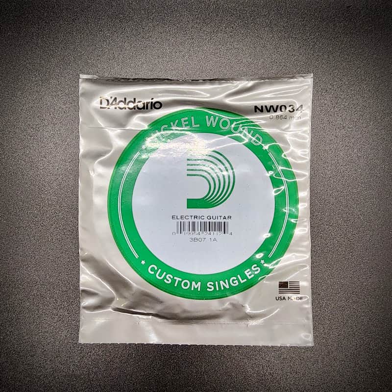 DAddario XL Nickel Wound Single String 034 image 1
