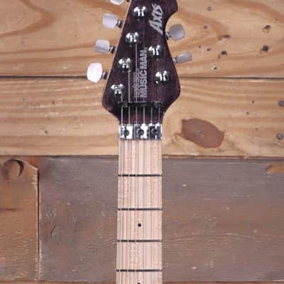 Music Man 30th Anniversary Axis Electric Guitar Translucent Black w/ Case image 6